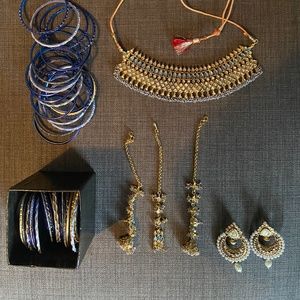 Indian wedding jewelry set